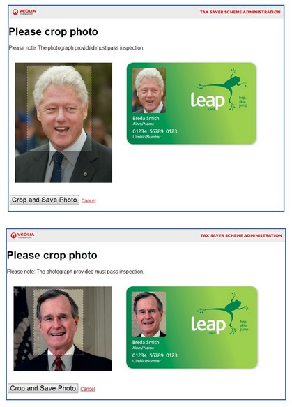 ex-Presidents Leap Cards