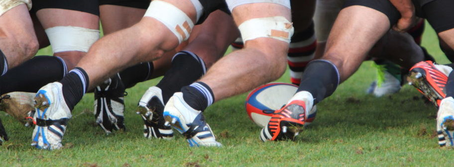 Rugby scrum